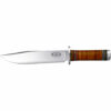 Bowie mes NL2 Odin Lederen handvat Fallkniven