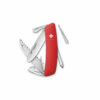 J06 Zwitsers zakmes Junior rood Soft Touch handvat Swiza