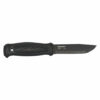 CouteaudeChasseGarbergBlackCMMMancheCaoutchoucMorakniv_large Garberg Zwart C MM Jachtmes Morakniv Rubber Handvat