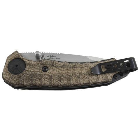 Kiku zakmes Micarta/Lin handvat SOG