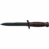 DagueM3TrenchKnifeMancheCuirBokerPlus_large M3 Sleufmes Leren Handvat Boker Plus