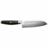 Santoku Ketu Steel Pakkawood Mcusta